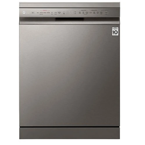 غسالة صحون إل جي QuadWash بخاصية البخار 10 برامج 14 طقم 3 EasyRack إنفرتر ThinQ