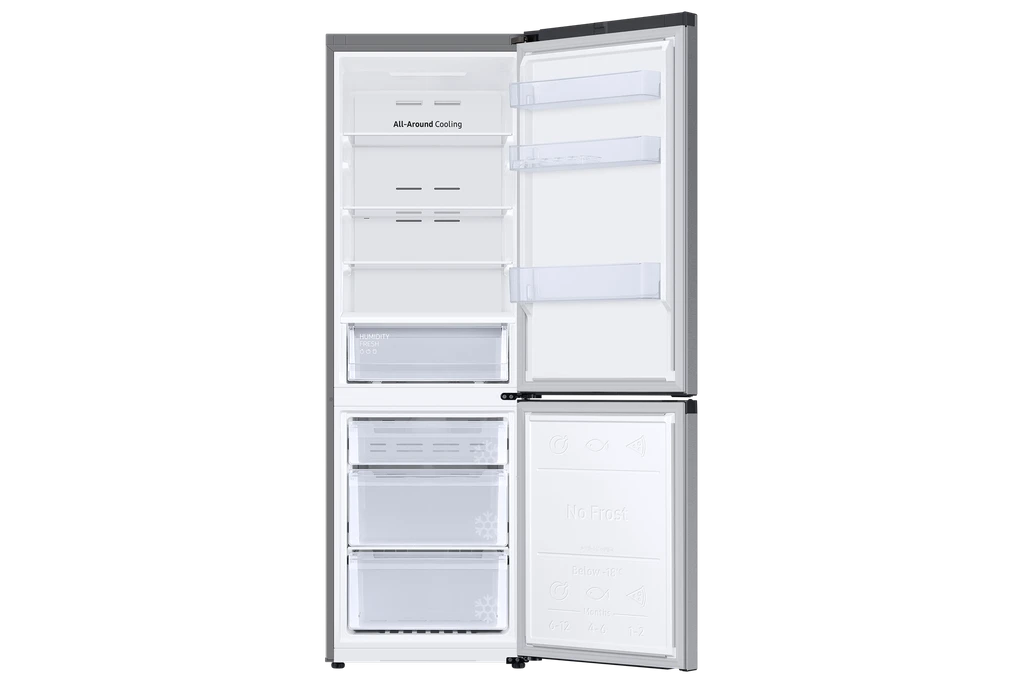 Samsung Combi Refrigerator 355Liter - Silver