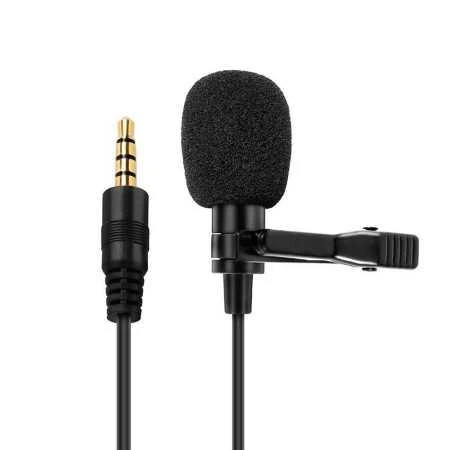 ميكروفون XO MK-F01 بمشبك مقاس 3.5 مم - أسود
