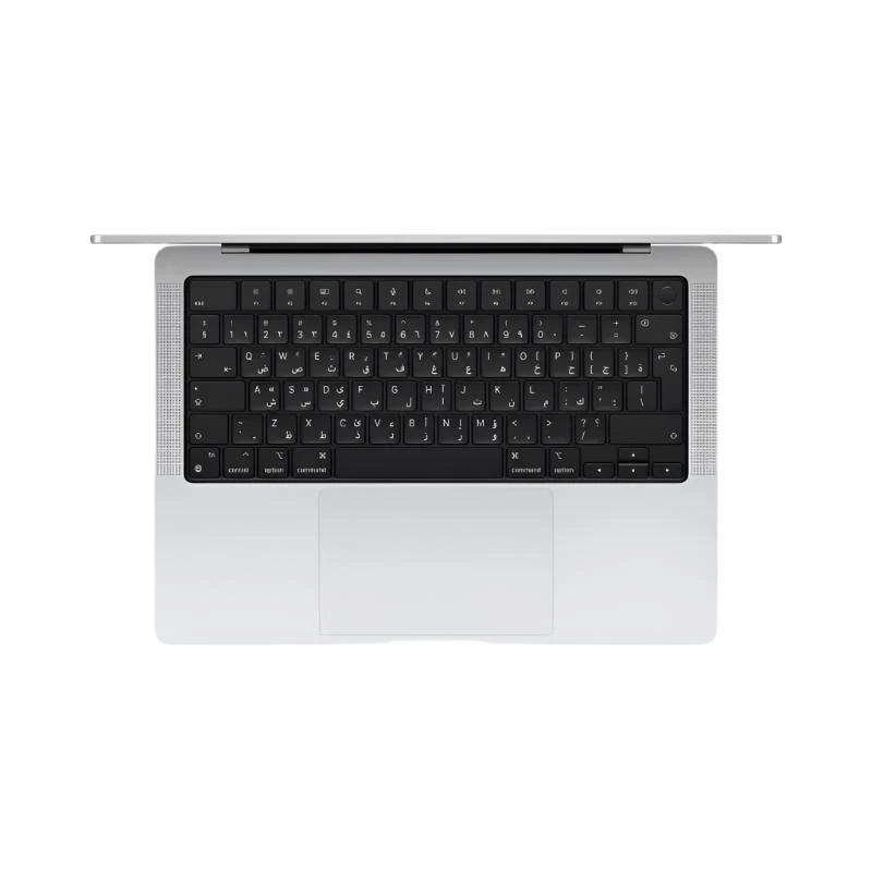 جهاز Apple MacBook Pro مقاس 14 بوصة مزود بشريحة Apple M3 مع وحدة معالجة مركزية 8 أنوية ووحدة معالجة رسومية 10 أنوية وسعة 1 تيرابايت
