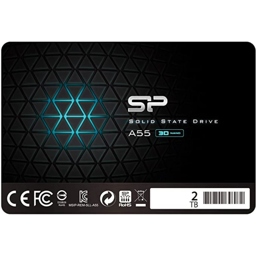 Silicon Power 2TB SSD Boost Performance - Black