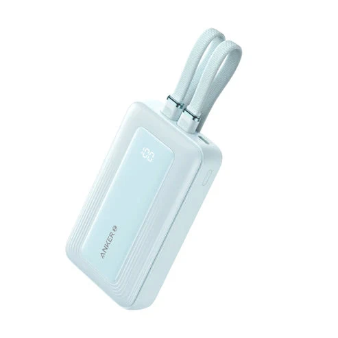 Anker Zolo 10000mAh 30W Fast Charging Built-in USB-C & Lightning cables