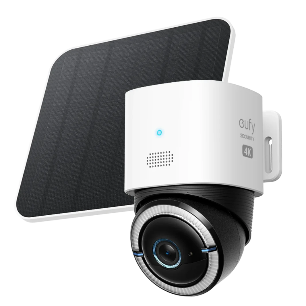 Anker eufy 4G LTE Cam S330 4K Security كاميرا مع تتبع الذكاء الاصطناعي والطاقة الشمسية