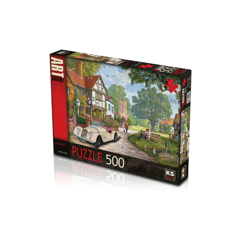 لغز قيادة خارجية 500 قطعة من Ks Games