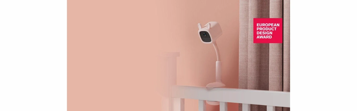 جهاز مراقبة الأطفال EZVIZ الذي يعمل بالبطارية