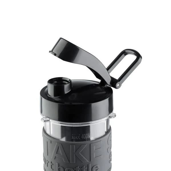 Shake'N Take خلاط شخصي من أرزوم بقوة 300 واط، بطارية ليثيوم أيون، زجاجتان