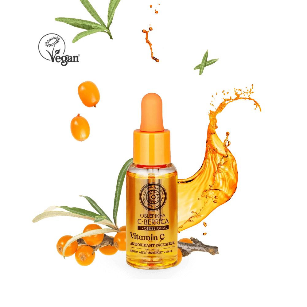Organic vitamin C - lightening and uniformity of the skin color