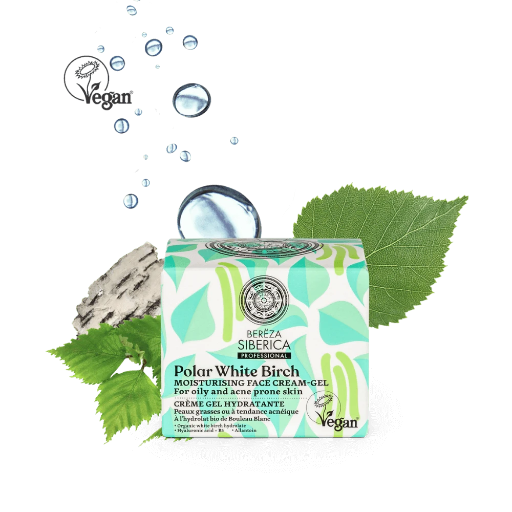 Natura Siberica Polar Birch - Gel Moisturizer for Oily Skin