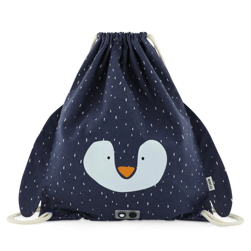 Trixie | Drawstring Bag | Mr. Penguin