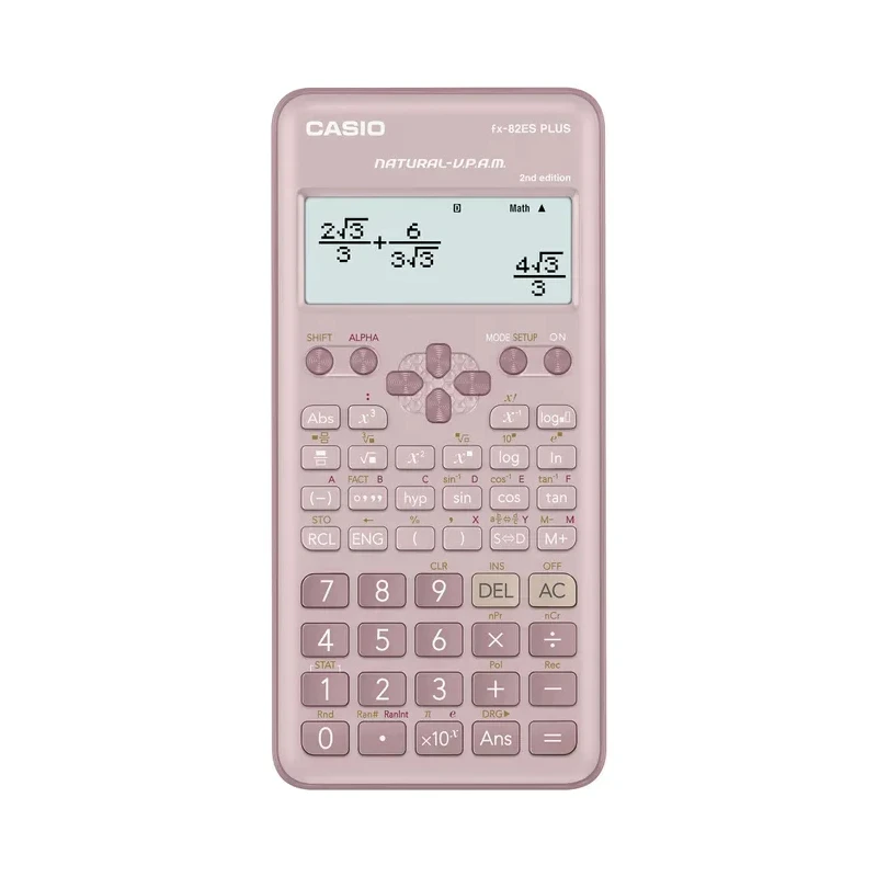 من كاسيو Fx-82ESPLPK  آلة حاسبة