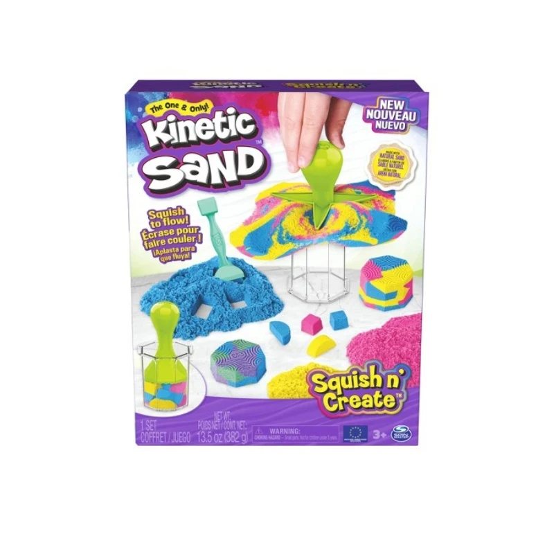 Spin Master Kinetic Sand Squish N' Create '