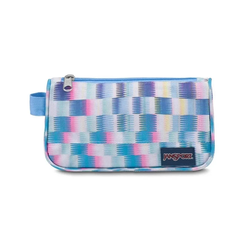 Jansport Medium Accessory Pouch Jagged Plaid Design