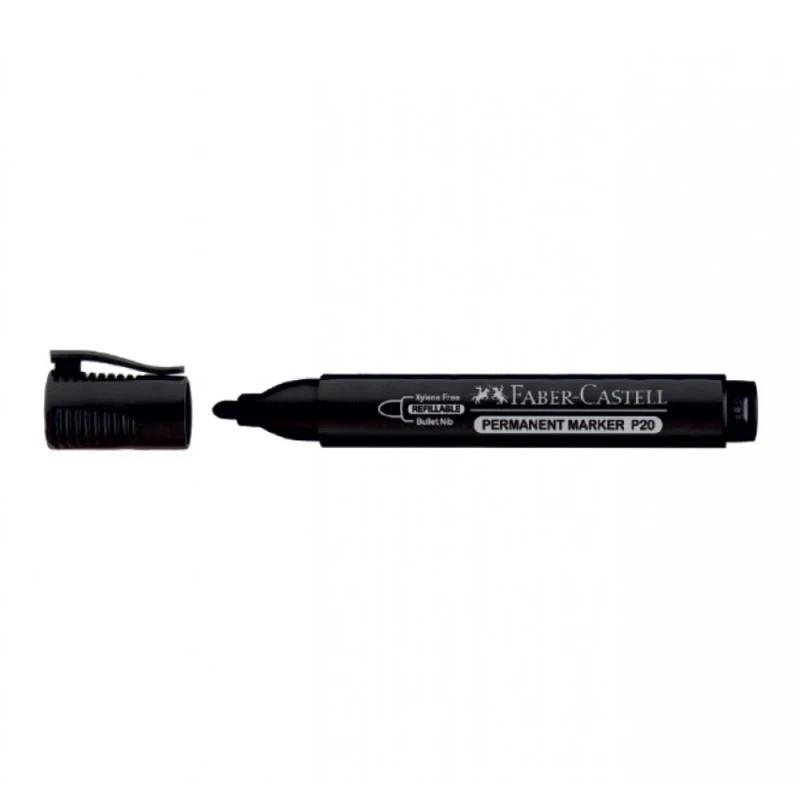 Faber Castell - Permanent Marker P20 - Black