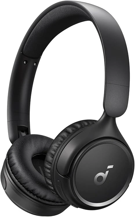 سماعات رأس لاسلكية Soundcore H30i على الأذن ، تصميم قابل للطي ، Pure Bass ، 70H Playtime