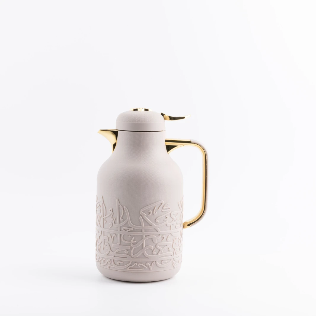 One Vacuum Flask For Tea And Coffee From Jiwar - Purple + Gold