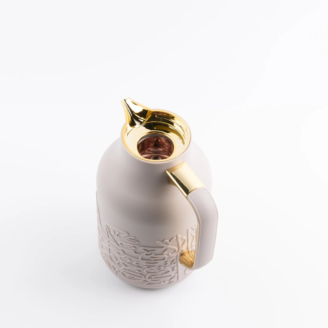 One Vacuum Flask For Tea And Coffee From Jiwar - Purple + Gold