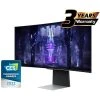 سامسونج أوديسي الذكية OLED (34BG850) 3K UWQHD (3440  1440) منحني ، 175Hz ، 0.1ms (GTG) ، HDR10  ، 10Bits 99٪ DCI Coverage PRO Colors ، FreeSync Premium ، ث / مكبرات الصوت ، حامل مريح و Core Sync
