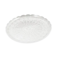 Plastic Crystal Plate 36CM