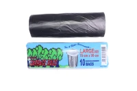 Plastic Garbage Bag - Black (9070 CM)