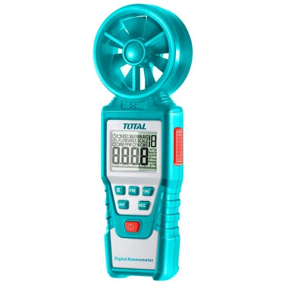 Total wind speed measuring device