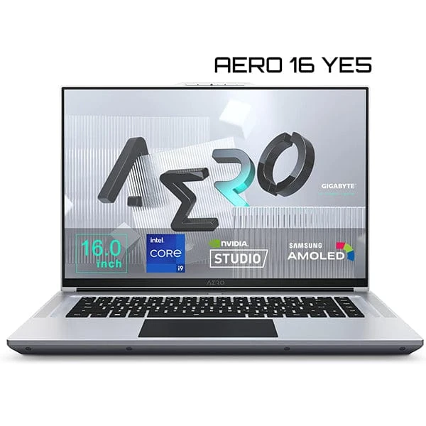 GIGABYTE AERO 16 YE5 GAMING LAPTOP – 12th Gen Intel Core I9-12900H – RTX 3080 Ti 16GB – 16.0-Inch Thin Bezel UHD 4K – Samsung AMOLED