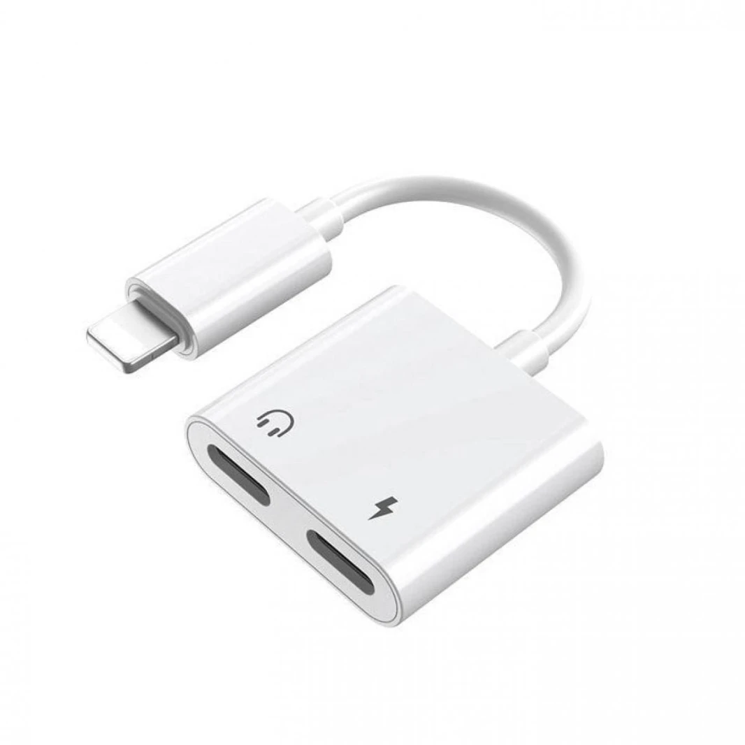 Remax RL-LA07i Dual Lightning Audio Adapter