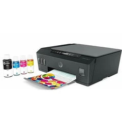 طابعة HP Smart Tank 515 لاسلكية متعددة الوظائف بالألوان.