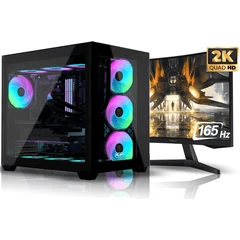 INTEL CORE i7 12700 // RTX 4080 16GB // 16GB RAM DDR4 w/ 2K QHD Gaming Monitor - Stylish Build