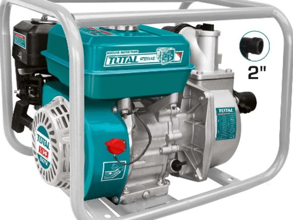 A water pump on diesel with a power of 3.8 hp Total