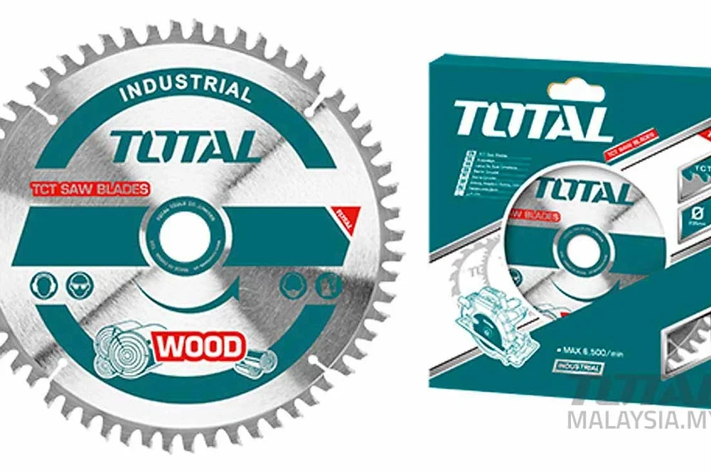 Aluminum cutting blade and wood 60 years old "Total