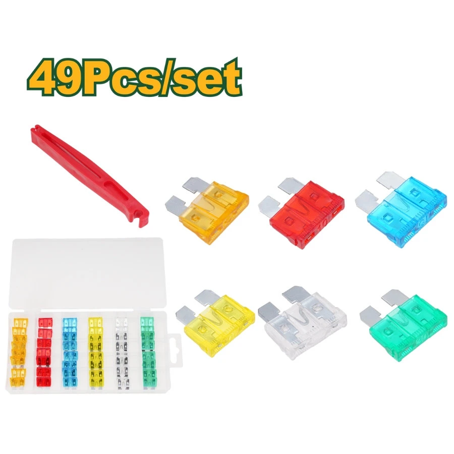 49 pieces of car fetzes