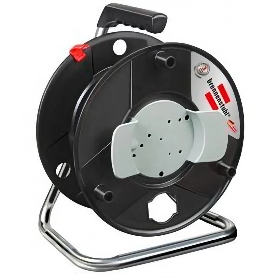 Empty electric cable reel