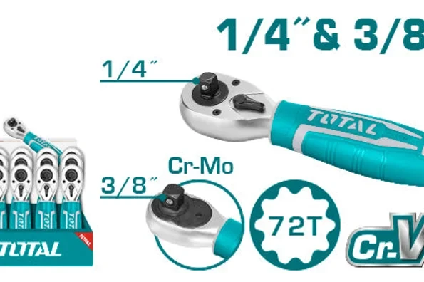 طقطيقة 1/4" و 3/8" توتال