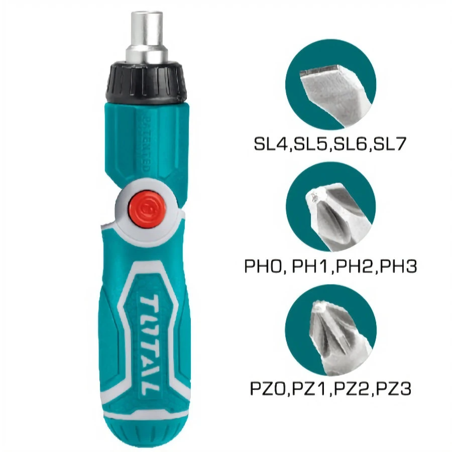 Automatic screwdriver with Total heads