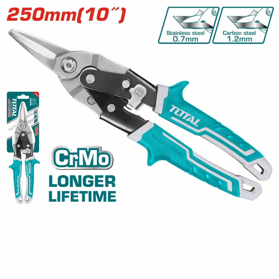 Total straight sheet scissors