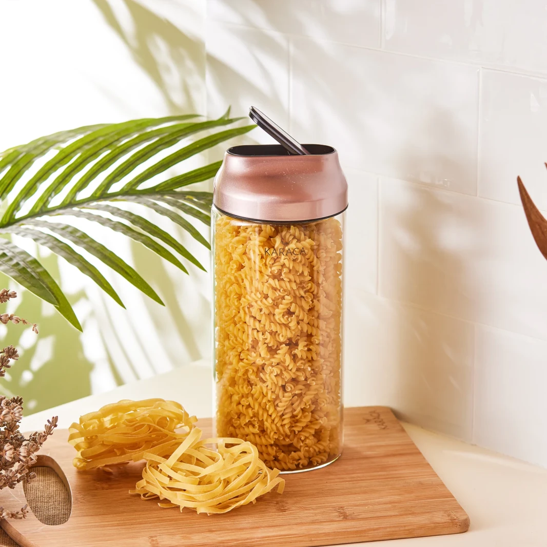 KARACA DIMPLE COPPER STORAGE CONTAINER, COPPER