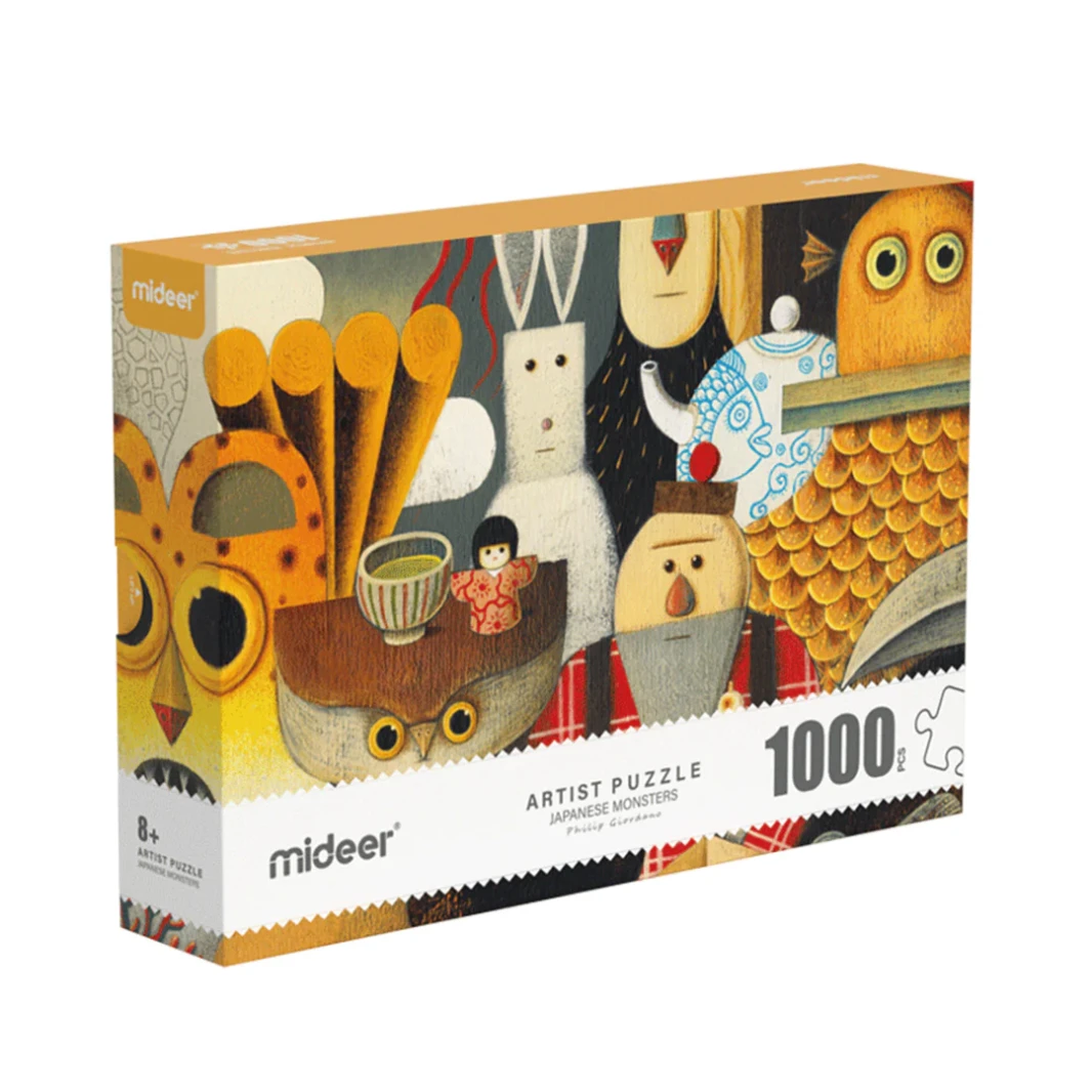 Mideer - Artist Puzzle - Japanese Monsters 1000P - Age 12+