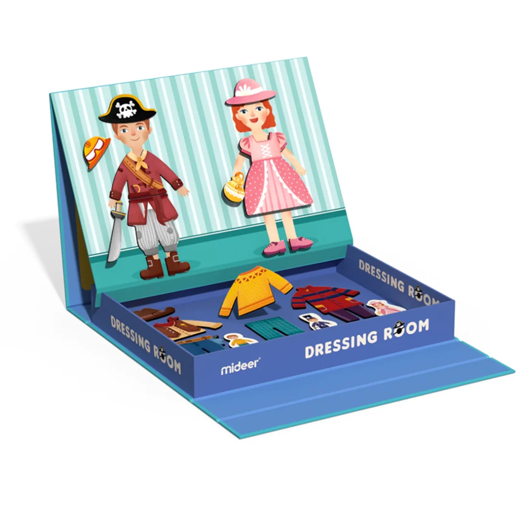 Mideer - Magnetic Boy & Girl Dress Up Game - Age +3