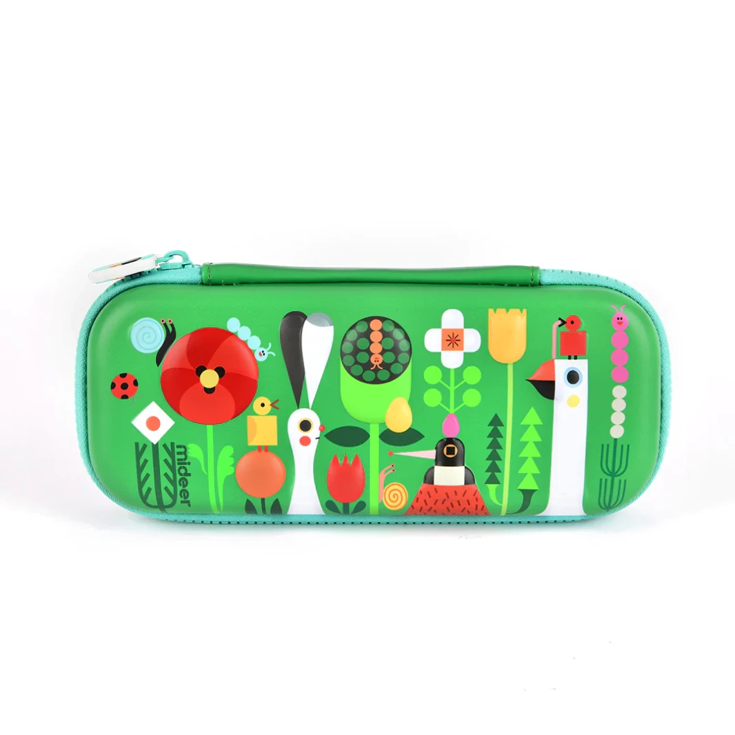 Mideer - Waterproof Pencil Case - Spring Garden - Age 3+