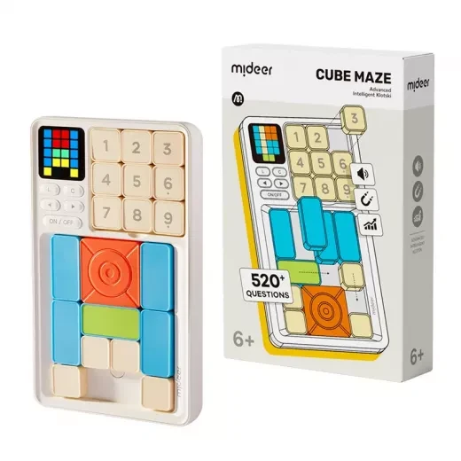 Mideer - Advanced Intelligent Klotski-Cube Maze - Age +6
