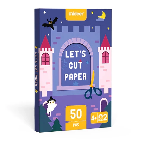 Mideer - Let's Cut Paper - Middle Level – Age 4+