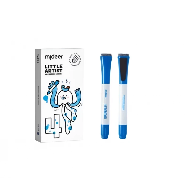 Mideer - Little Artist Whiteboard Marker - Blue - Age +3