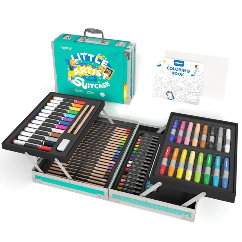 Mideer - Artist Suitcase - Green - Age 3+
