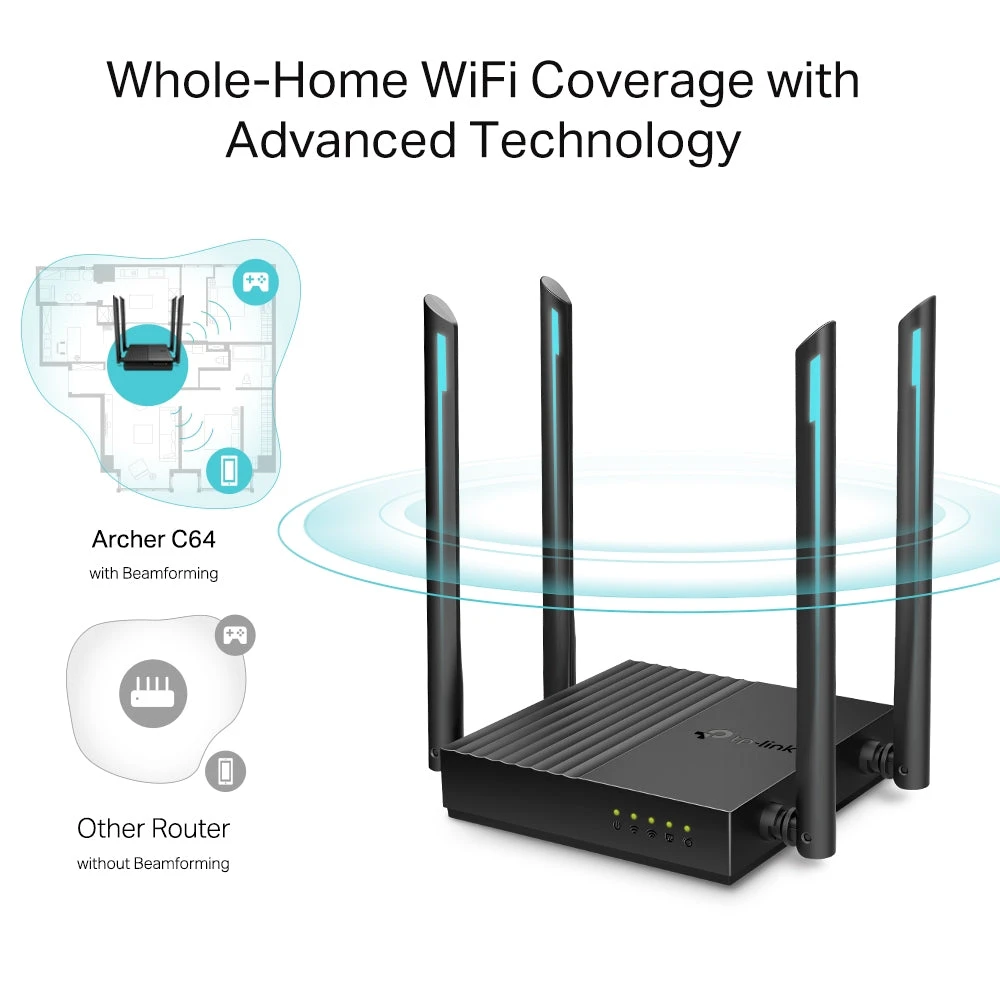 TP-Link AC1200 Wireless Mu-Mimo WiFi Router