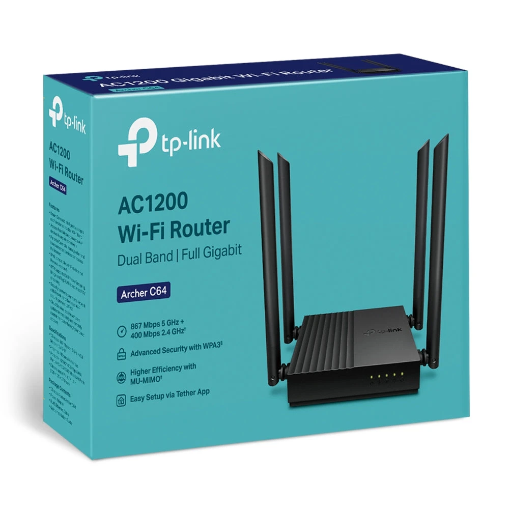 TP-Link AC1200 Wireless Mu-Mimo WiFi Router