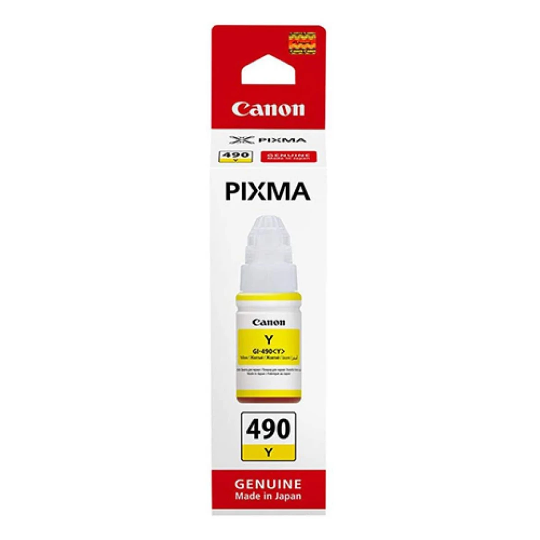 Canon GI-490Y Yellow Original Ink Bottle
