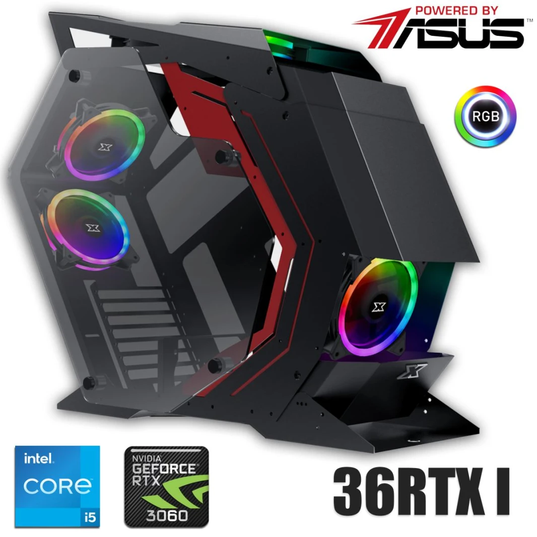 CC Power 36RTX I Gaming PC 11Gen Core i5 w/ RTX 3060 Custom Air Cooler