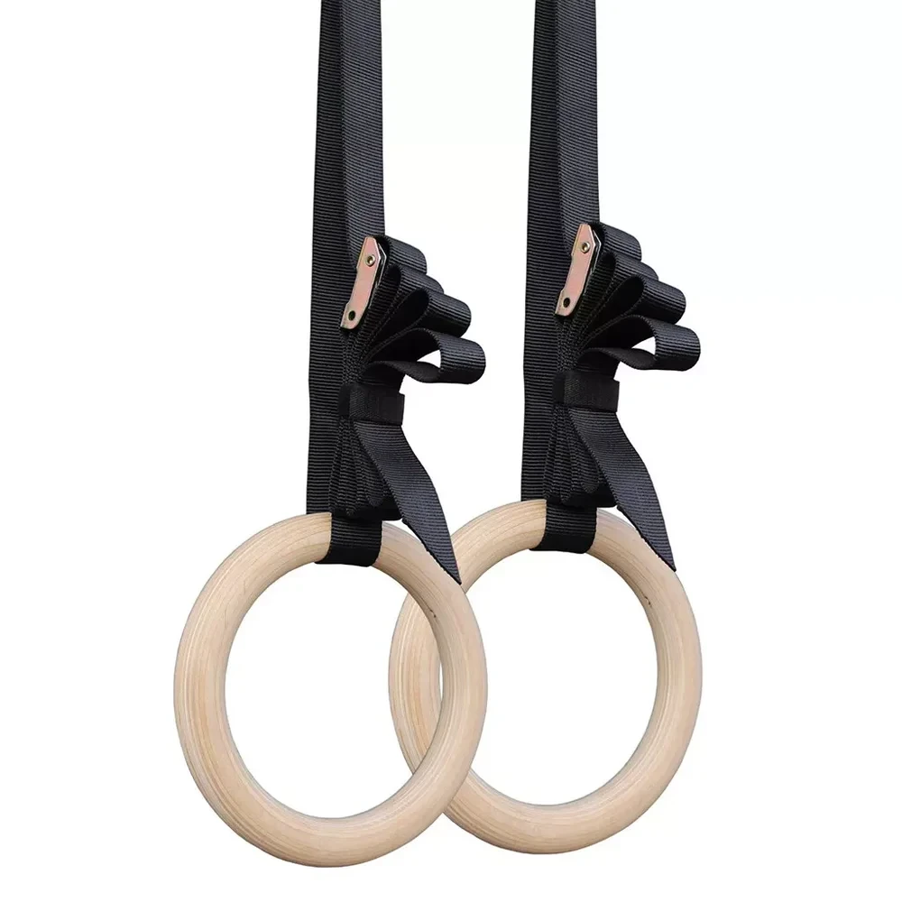 Livepro Gymnastic Wooden Rings