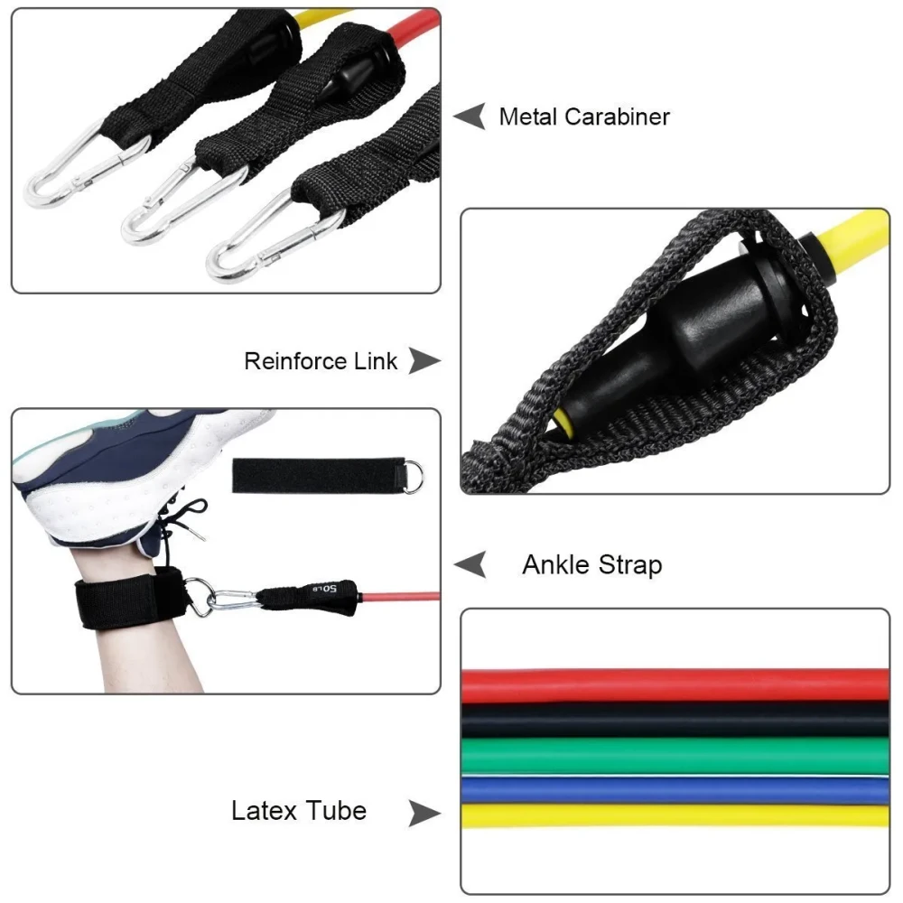 Resistance Tube Band Set