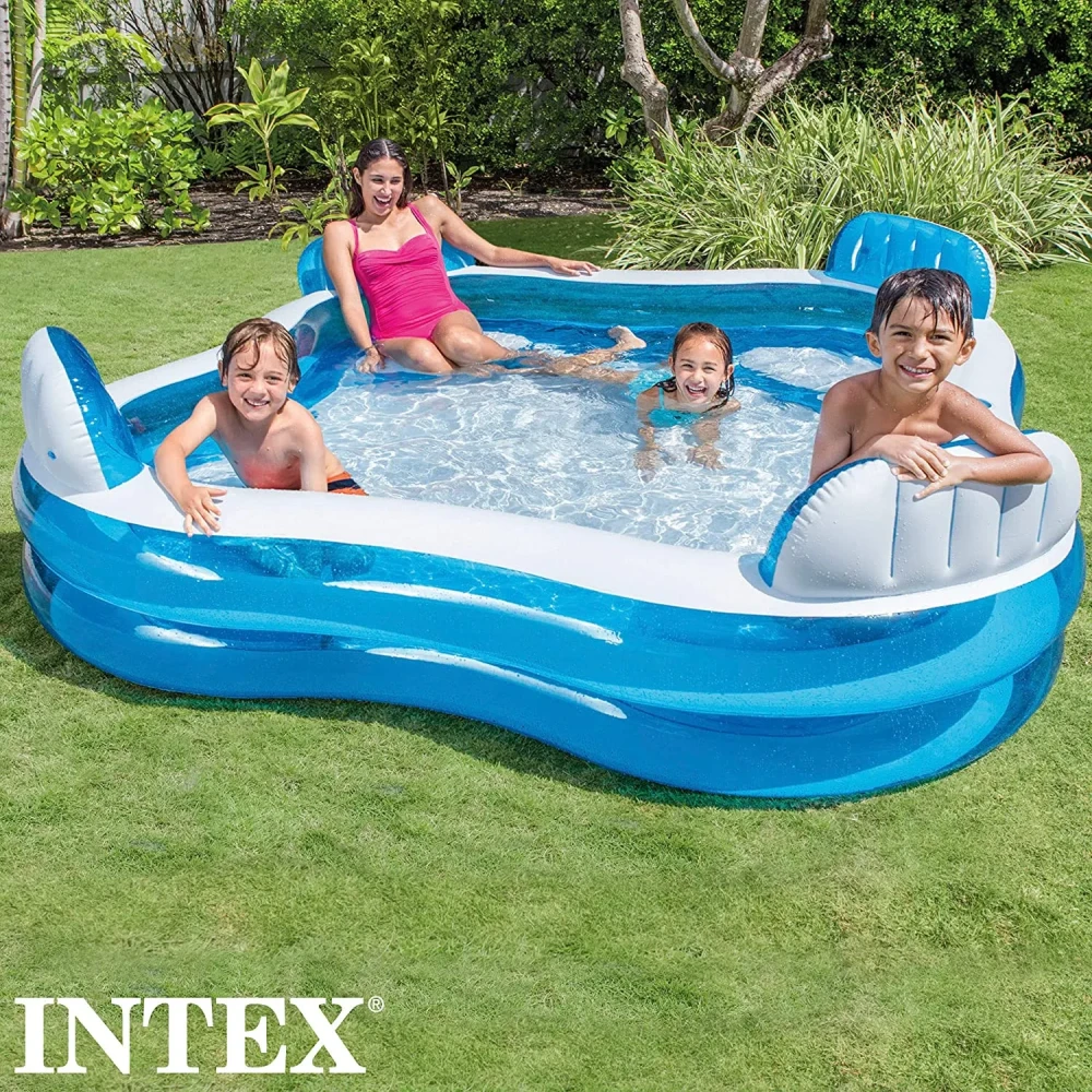 INTEX FAMILY POOL WITH SEATS